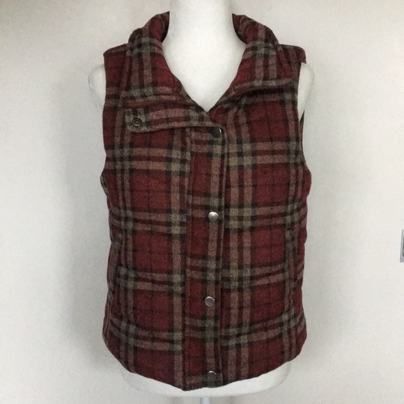 Vici Jackets & Blazers - Vici Collection Plaid Pocketed Vest